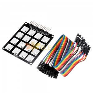 Módulo de teclado de toque capacitivo de 20 peças de 16 teclas para Arduino - produtos que funcionam com placas oficiais para Arduino