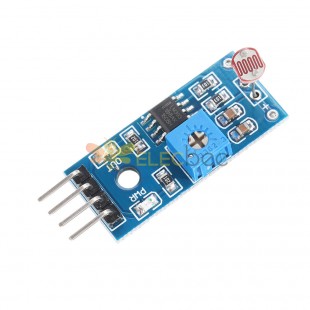 Módulo de sensor fotosensible de detección de luz de resistencia sensible óptica de 20 piezas de 4 pines para Arduino