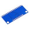 20 peças ADC CMOS CD74HC4067 16 canais analógico módulo multiplexador digital placa controlador de sensor