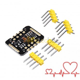 3pcs max30102 testeur de fréquence cardiaque module de capteur de fréquence cardiaque détection d'impulsions test de concentration d'oxygène dans le sang pour arduino - produits qui fonctionnent avec les cartes officielles arduino