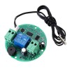 3pcs 12V XH-W1818 High Precision Microcomputer Temperature Controller Circular Digital Display Embedded Thermostat