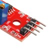 3 件 KY-024 4 针线性磁性开关速度计数霍尔传感器模块，适用于 Arduino