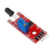 Arduino için Sıcaklık Tespiti için 3 adet KY-026 Alev Sensörü Modülü IR Sensör Dedektörü