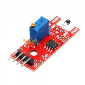 3 件 KY-028 4 针数字温度热敏电阻热传感器开关模块，适用于 Arduino