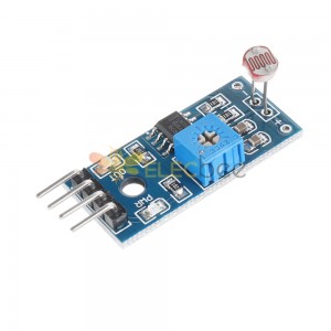 Módulo de sensor fotossensível de detecção de luz de resistência sensível óptica de 4 pinos para Arduino
