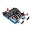 51Single Chip + HC-SR04 Ultrasonic Ranging Sensor Module Ultrasonic Range Finder Reversing Radar Alwith Display