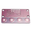 5 peças -0401 botão de 4 bits sensor de proximidade de toque capacitivo com função de travamento automático para