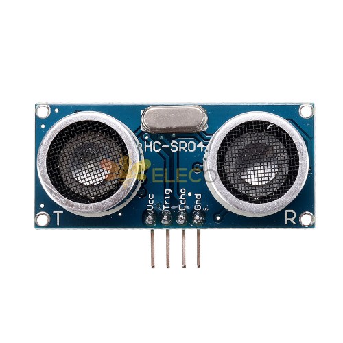 5-teiliges HC-SR04-Ultraschallmodul mit RGB-Lichtabstandssensor, Hindernisvermeidungssensor, intelligenter Autoroboter für Arduino – Produkte, die mit offiziellen Arduino-Boards funktionieren