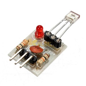 Módulo de sensor de tubo não modulador de receptor a laser de 5 peças para Arduino - produtos que funcionam com placas Arduino oficiais