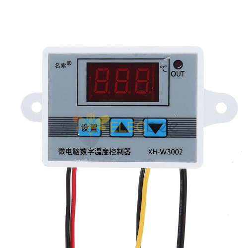 Termostato digitale per Microcomputer a temperatura W3001/W3002 DC12V/24V  AC220V con interruttore di controllo del termostato a temperatura fredda  della sonda - AliExpress