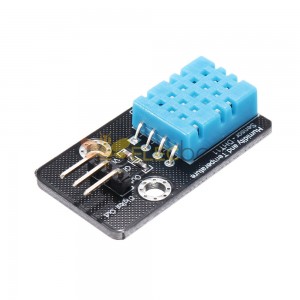5 قطع DHT11 وحدة استشعار درجة الحرارة والرطوبة لاردوينو - المنتجات التي تعمل مع لوحات Arduino الرسمية