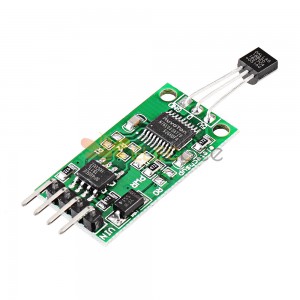 5 قطعة DS18B20 5 فولت TTL Com UART وحدة مستشعر اقتناء درجة الحرارة Modbus RTU PC PLC MCU ميزان حرارة رقمي