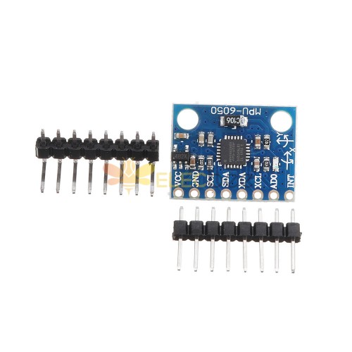 5pcs IIC I2C GY-521 MPU-6050 MPU6050 3-Axis Analog Gyroscope Sensors + 3-Axis Accelerometer Module