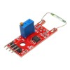 5 Stück KY-025 4-poliger magnetischer trockener Reed-Rohrschalter Magnetron-Sensor-Schaltermodul für Arduino