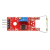 5 uds KY-025 4 pines magnético seco Reed Pipe interruptor magnetrón Sensor interruptor módulo para Arduino