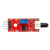 5 uds KY-026 módulo Sensor de llama Detector de Sensor IR para detección de temperatura para Arduino