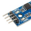 5pcs LM393 DC 5V / 3.3V Sonda de detección de pasillo Módulo de sensor de interruptor de pasillo Prueba de velocidad del motor Detección magnética Coche para Arduino - productos que funcionan con placas oficiales Arduino