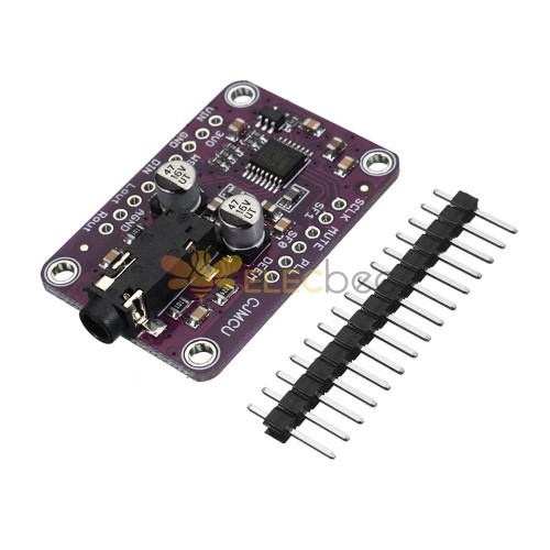 -1334 UDA1334A I2S Audio Stereo Decoder Module Board 3.3V - 5V para Arduino - produtos que funcionam com placas Arduino oficiais