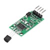 DS18B20 5V /12V RS485 / TTL Com UART Temperature Acquisition Sensor Module Modbus RTU PC PLC MCU Digital Thermometer