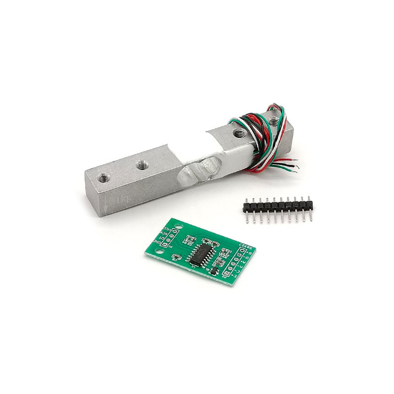 HX711 24bit AD Module + 1kg Aluminum Alloy Scale Weighing Sensor Switch Load Cell Kit