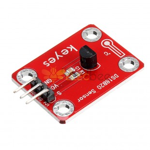 18B20 Temperature Sensor (pad hole) Pin Header Module Digital Signal