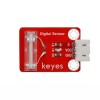 Knock Sensor Module(Pad hole) Anti-reverse Plug White Terminal for Arduino