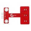 Módulo de semáforo emisor de luz de señal de tráfico LED para versión de encabezado de pin