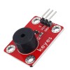 Passive Buzzer Module (pad hole) with Pin Header Wave Frequency 2KHz