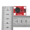 Passive Buzzer Module (pad hole) with Pin Header Wave Frequency 2KHz