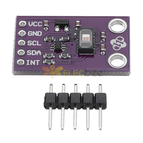 MAX30105 Módulo de Sensor Óptico de Alta Sensibilidade Sensor de Partículas Detector de Fumaça e Fogo Sensor de Chama