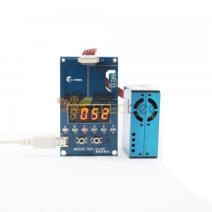 Placa de prueba de sensor Medida PM2.5 Gas formaldehído Dióxido de carbono y otros módulos de sensores integrados