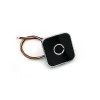 R502-AW Módulo Leitor de Impressões Digitais Capacitivo Sensor Scanner Liga de Zinco Anel Redondo LED Controle DC3.3V
