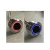 R503電容式指紋模塊感應掃描器圓形圓形二色環形指示燈LED控制DC3.3V MX1.0-6pin