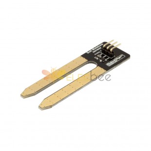 Soil Moisture Sensor Module Analog Probe Measuring the Volumetric Content of Water