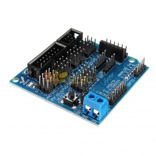 Placa de expansión de sensor Sensor Shield V5.0 para Arduino: productos que funcionan con placas Arduino oficiales