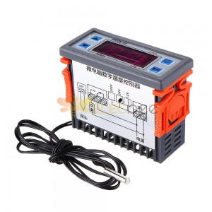 XH-W2060 Embedded Digital Thermostat Cabinet Freezer Cold Storage Thermostat Temperature Controller Temperature Control