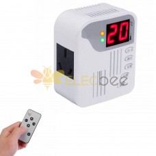 Termostato WIFI remoto, controlador de temperatura Digital, Control de  calefacción y refrigeración, termorregulador con línea NTC