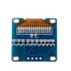 10 pièces 0.96 pouces OLED I2c IIC Module d\'écran LCD + F-F Dupont Line 12864 128x64 Module d\'affichage