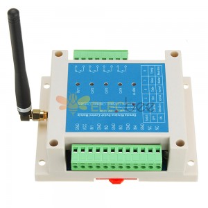 Módulo de controle de segurança bidirecional 1,5 W SK109 codificado de grau industrial remoto sem fio 4CH Channel Switch