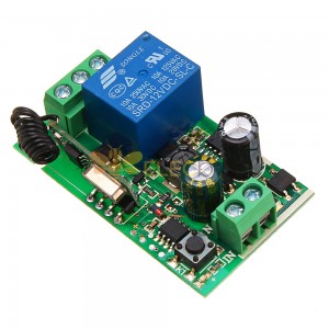 1 peça 433 MHz 220 V 10 A 1 canal relé sem fio interruptor de controle remoto receptor
