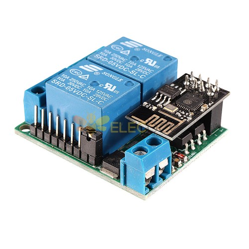 2 Channel Motor Controller Positive and Negative Mobile WIFI Remote Control Switch for IoT Smart Home Cross-E1