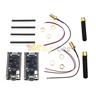 2Pcs ESP32 SX1276 868MHz bluetooth WI-FI Internet Antenna Development Board