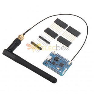 2pcs D1 Pro-16 Module + ESP8266 Series WiFi Wireless Antenna for Arduino - products that work with official for Arduino boards