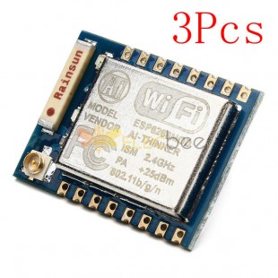 3Pcs ESP8266 ESP-07 Remote Serial Port WIFI Transceiver Wireless Module