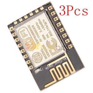 3Pcs ESP8266 ESP-12E 远程串口WIFI收发器无线模块