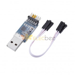 3pcs USB to Serial Port CP2102 2.4G 433M USB to TTL Communication Module USB-T1 Adapter Board