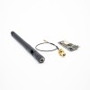 3 Stück DT-06 Wireless WiFi Serial Transmissions Module TTL zu WiFi kompatibel HC-06 Bluetooth Externe Antennenversion Optional mit Antenne