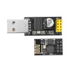 3 pièces ESP01 programmeur adaptateur UART GPIO0 ESP-01 CH340G USB vers ESP8266 série sans fil Wifi carte de développement