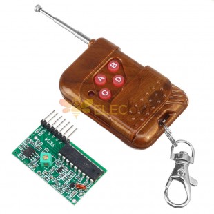 4 Channel Wireless RF Remote Control Transmitter Receiver Module