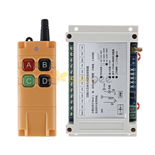 Prise de contrôle à distance 433Mhz interrupteur sans fil AC220V 15A EU FR  prise Standard prise